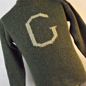 Wizarding World of Harry Potter Universal Studio Wool Green Sweater G Scotland